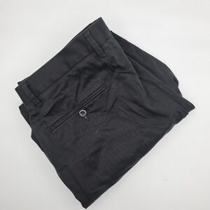 Dockers Chino Pants Mens 36x32 Black Good Classic Fit Cotton Trousers Office